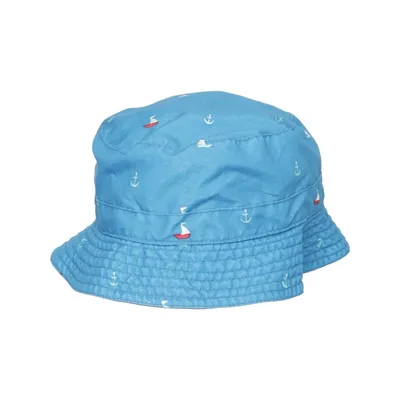 Bucket hat (Blue, Multicolored) from Polarn O. Pyret Cotton, Polyester