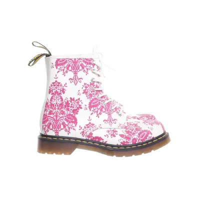 Veterlaarzen (Wit, Roze) van Dr. Martens