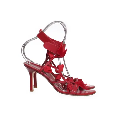 High heel sandals (Red) from Beverly Feldman