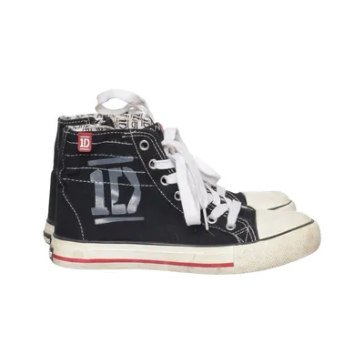 Canvas sko (Sort, Hvid) fra One Direction