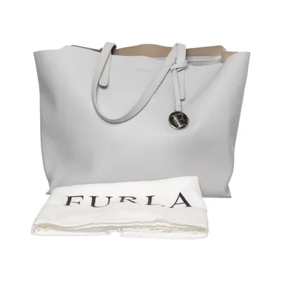 Handbag (Gray) from Furla Leather