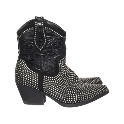 Cowboyboots (Svart) från Ideal Shoes