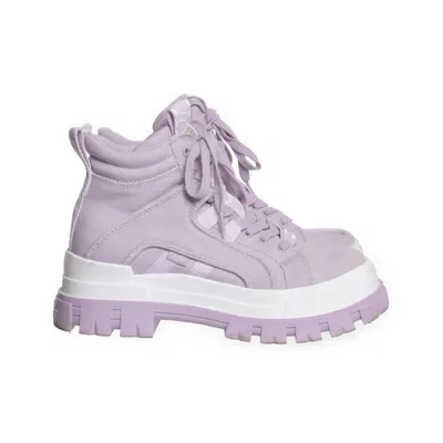 Laced boots (Purple) from Buffalo
