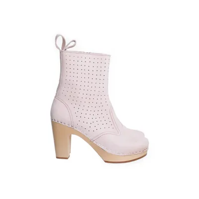 Heeled boots (Pink) from Swedish Hasbeens