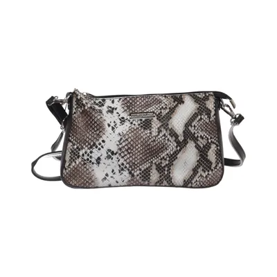Schoudertas (Zwart, Wit, Bruin) van Cosmopolitan Polyester