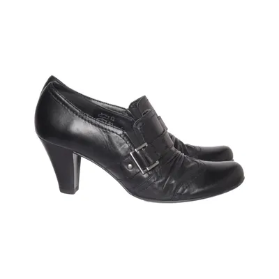 Bottes à talons (Noir) de Alessandro Bonciolini Cuir