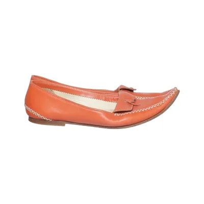 Ballerina's (Oranje) van American Style Leer