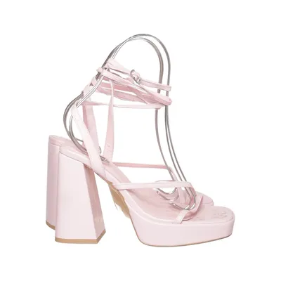 High heel sandals (Pink) from London Rebel