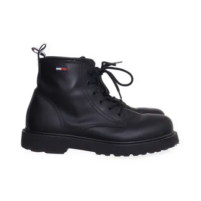 Laced boots (Black) from Tommy Hilfiger Jeans Leather