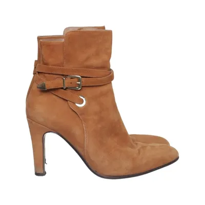 Heeled boots (Brown) from Caroline Biss