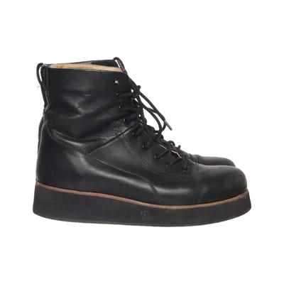 Laced boots (Black) from Gram Leather