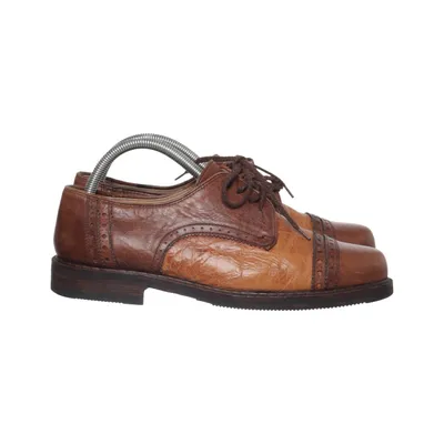 Richelieus (Marron) de Michel Ducks Tradition Cuir