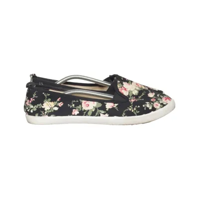 Slip-ons (Black, Multicolored) from Alley