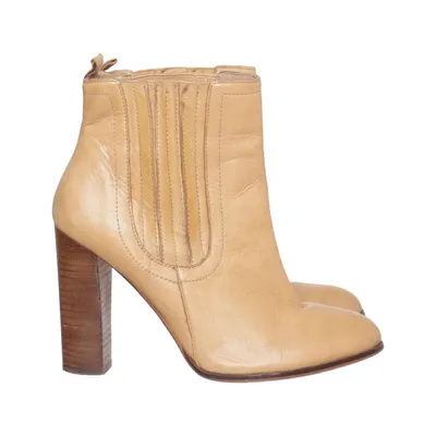 Laarzen met hak (Beige) van Zara Collection Basic