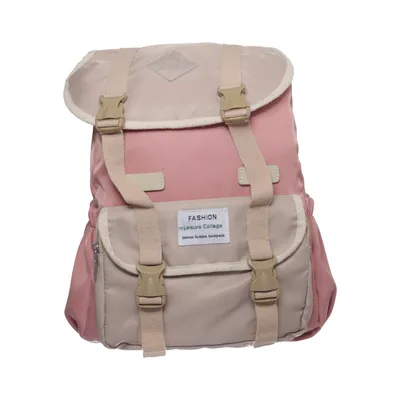 Rygsæk (Pink, Beige) fra Fashion