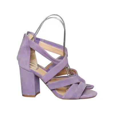 High heel sandals (Purple) from Manfield Leather