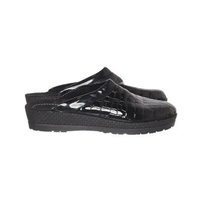 Slippers (Black) from Rohde Faux leather
