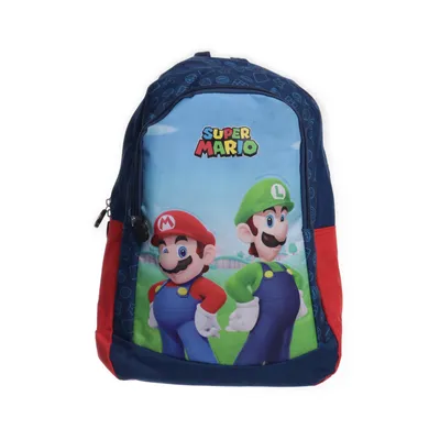 Ryggsäck (Blå, Flerfärgad) från Super Mario