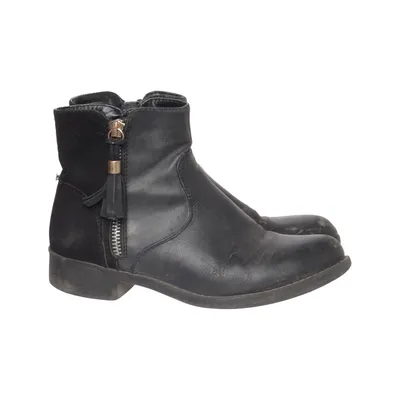 Ankle boots (Black) from DinSko