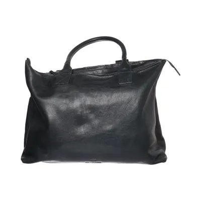 Handtas (Zwart) van Micmacbags Katoen, Leer