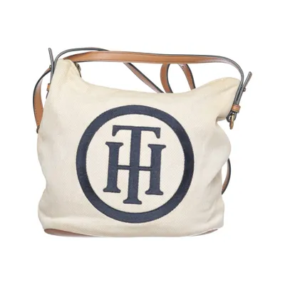 Axelremsväska (Beige, Blå, Brun) från Tommy Hilfiger Bomull, Polyuretan
