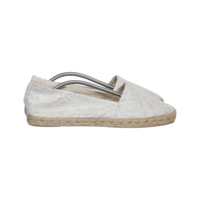 Espadrillos (Silverfärgad, Vit) från Amust Skinn