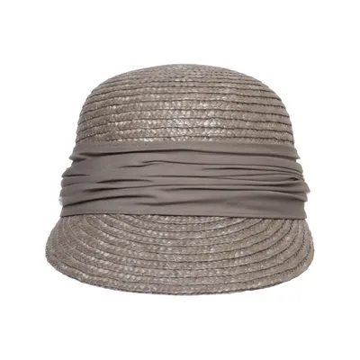 Cloche hat (Gray) from Seeberger