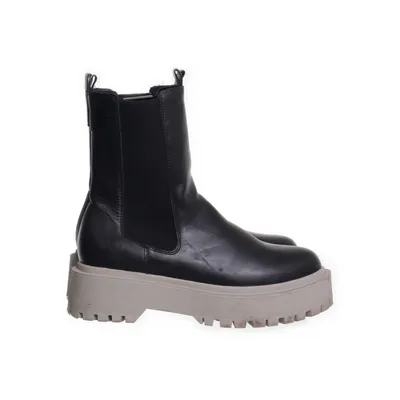 Chelsea boots (Zwart) van Attitude Imitatieleer