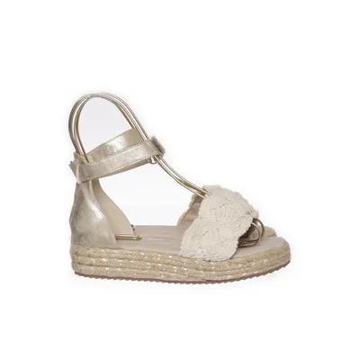 Espadrilles (Or, Beige) de DinSko