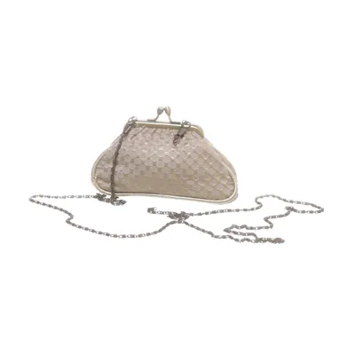 Skuldertaske (Beige, Guld) fra Lisbeth Dahl