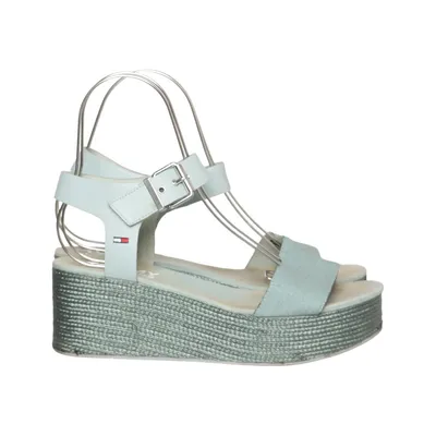 Wedges (Sporty Denim Flatform Sandal) from Tommy Hilfiger Jeans Leather
