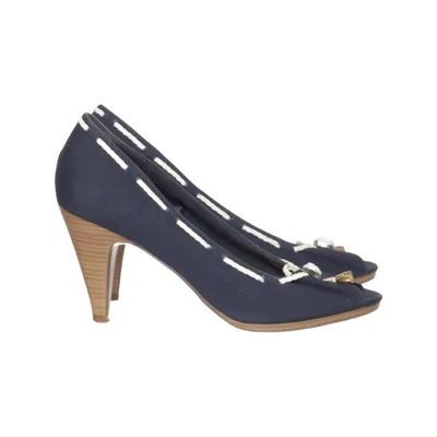 Sandales à talons hauts (Bleu, Blanc) de Vox Shoes