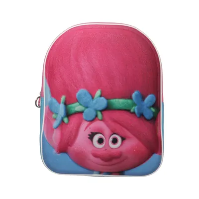 Sac à dos (Rose, Bleu, Multicolore) de Dreamworks Trolls Polyester