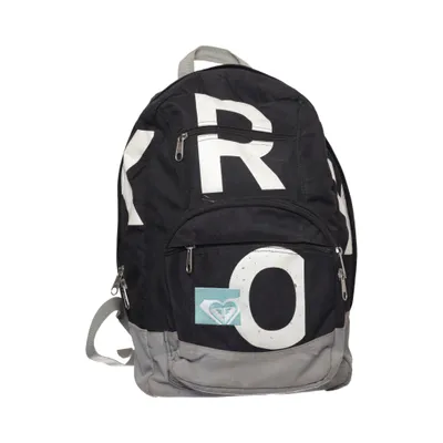 Backpack (Black, Gray, White) from Roxy Polyester