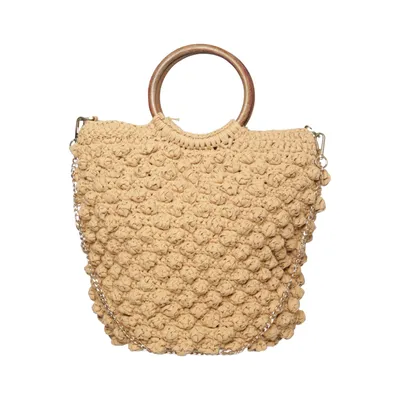 Sac à main (Beige) de Zara Coton