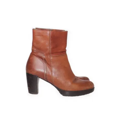 Heeled boots (Brown) from Wonders