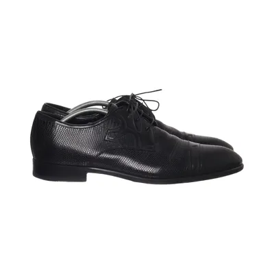 Derby shoes (Black) from Rossi Leather