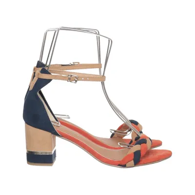 Sandales à talons hauts (Orange, Bleu, Beige) de Marco Tozzi