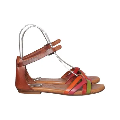 Sandalen (Bruin, Meerkleurig) van Chika10 Leer