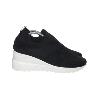 Sneakers (Knitted mesh wedge sneaker) from Duffy Polyurethane, Polyester, Elastane