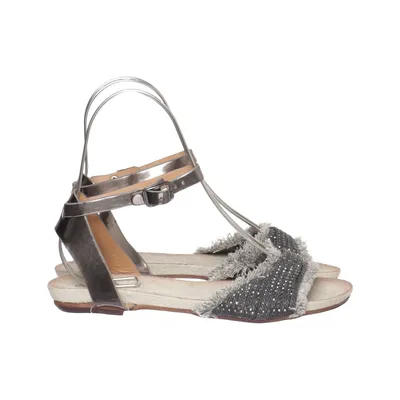 Sandals (Gray, Brown) from Fabs