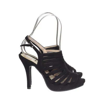 Sandales à talons hauts (Noir) de Andrea Conti Cuir