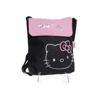 Axelremsväska (Svart, Rosa) från Hello Kitty