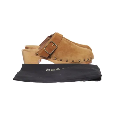 Clogs (Brown) from Ba&sh Leather