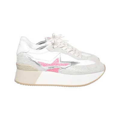 Trainers (White, Silver) from Liu Jo