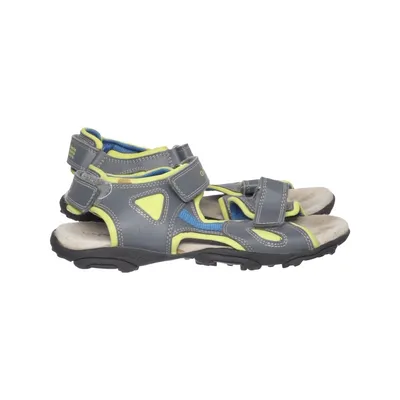 Sandales (Gris, Bleu, Jaune) de Geox Cuir