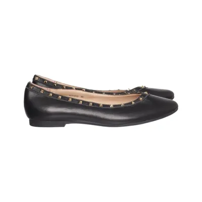 Ballet flats (Black) from Si Leather