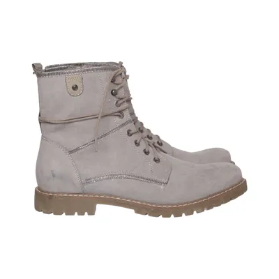 Bottes à lacets (Gris) de Landrover Cuir