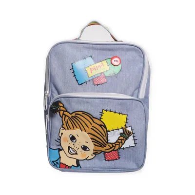 Rugzak (Blauw, Meerkleurig) van Pippi Långstrump