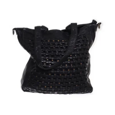 Shoulder-bag (Black) from Depeche Leather
